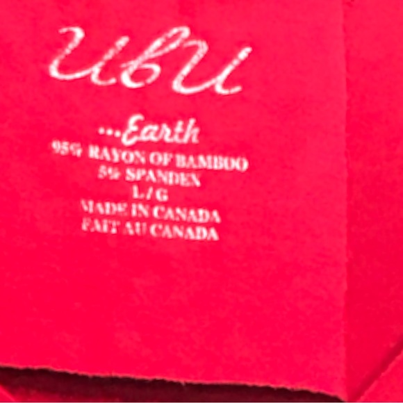 UBU Earth Red Blouse wit Two Front Pockets Size L/G. - Picture 9 of 9